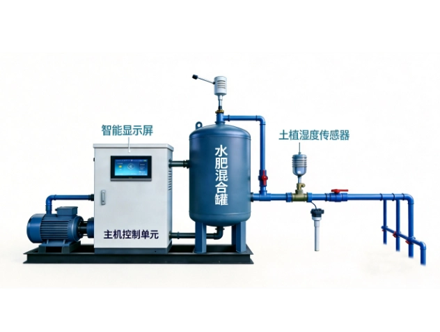 Intelligent Water and Fertilizer Integrated Machine